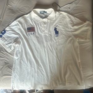 American flag Ralph Lauren polo shirt